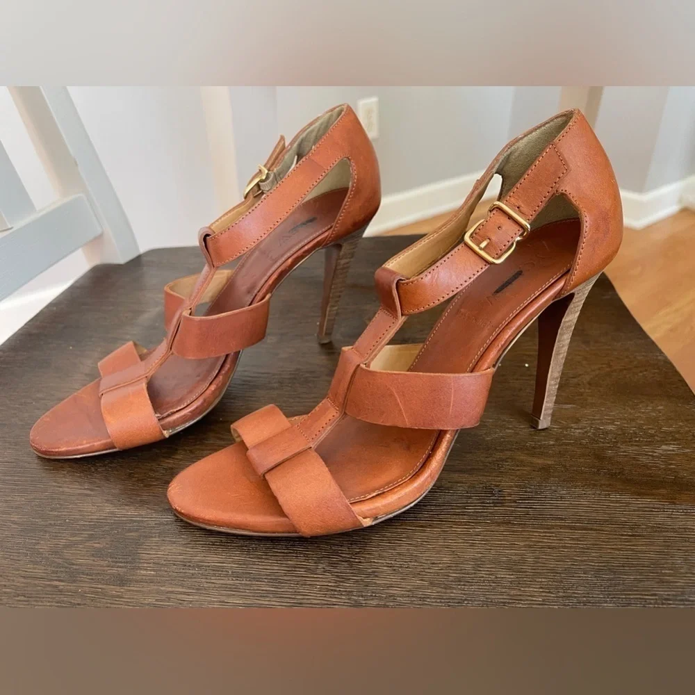 J. Crew heeled sandals